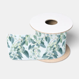 Mjuk Grönt Eucalyptus Watercolor-stil