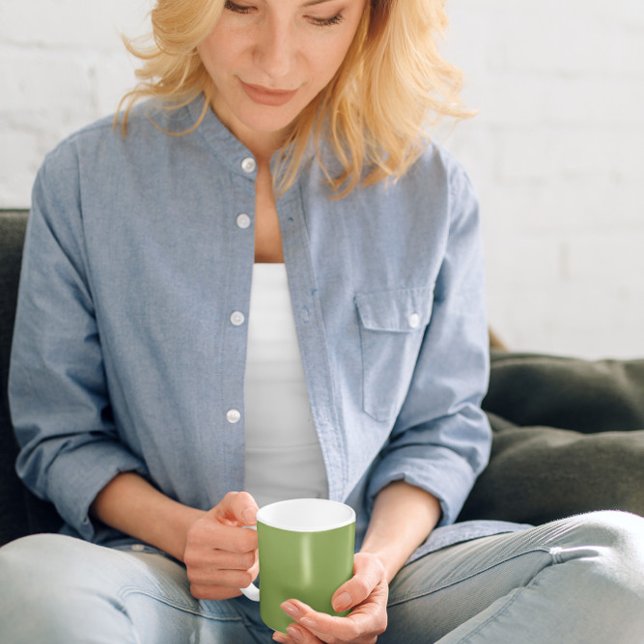 Mjuk Grönt Kaffe Mugg (Skapare uppladdad)