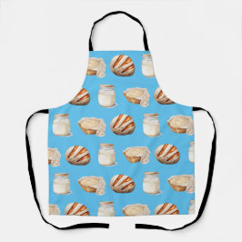 Mjuk helhetskoncentrerad utskrift Apron