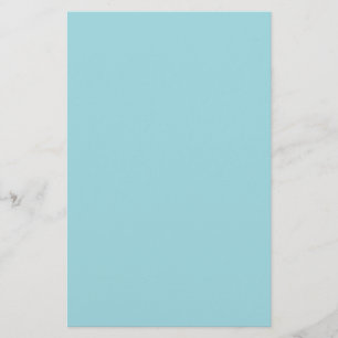 Mjuk Himmel Blue Solid Färg Brevpapper