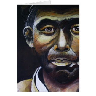 Mjuk hjälte hälsningskort