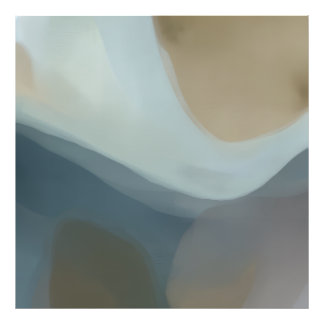 Mjuk horisont Abstrakt konst Fototryck