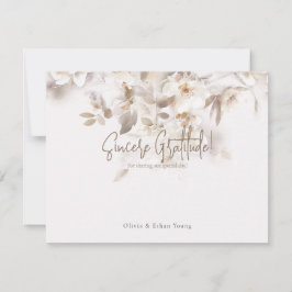 Mjuk Höst löv Tack