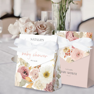 Mjuk höst vårblomma Bebisdusch Gäst Presentaskar