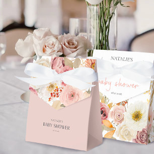 Mjuk höst vårblomma Bebisdusch Gäst Presentaskar