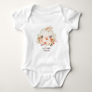 Mjuk höstklumpan Blommigt flicka T Shirt