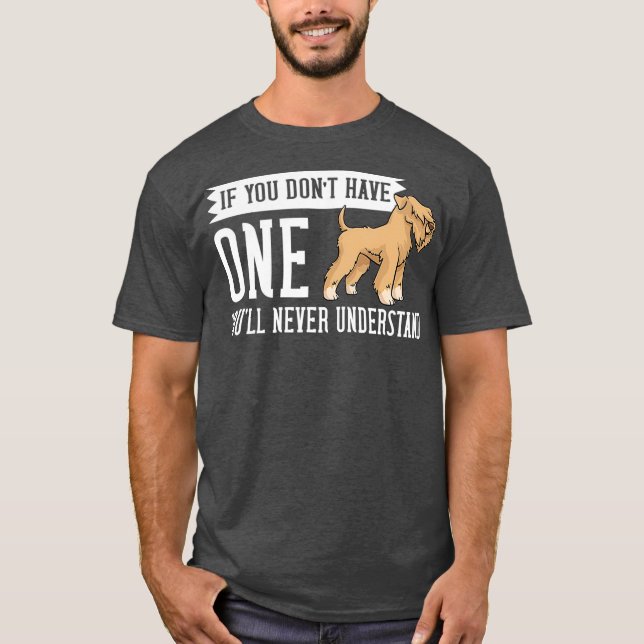 Mjuk Jackat ägare av Hund med hjulspår T Shirt (Framsida)