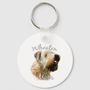Mjuk Jackat hjulgående Terrier Mamma 2 Nyckelring