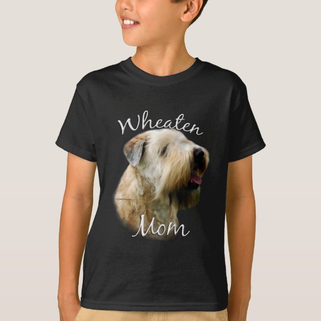 Mjuk Jackat hjulgående Terrier Mamma 2 T Shirt (Framsida)