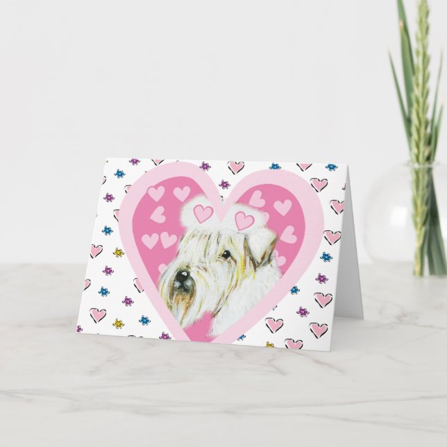 Mjuk Jackat hjultraktor Helgkort (Framsida)