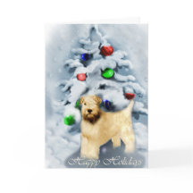 Mjuk Jackat jul för Wheaten Terrier