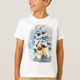 Mjuk Jackat jul för Wheaten Terrier T Shirt