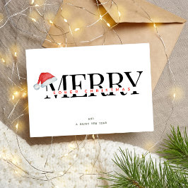 Mjuk jul, sober Support Minimal Julafton Helg Vykort