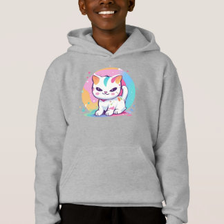 Mjuk katt med färgfläckar t shirt