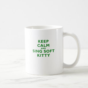 Mjuk kattunge för för behållalugn och sjunga kaffemugg