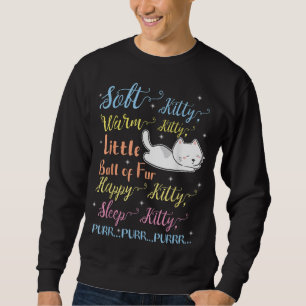 Mjuk Kattunge Warm Kattunge Lilla Boll i Päls sömn Lång Ärmad Tröja