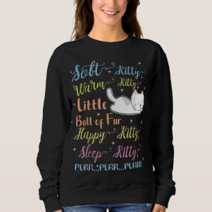 Mjuk Kattunge Warm Kattunge Lilla Boll i Päls sömn T Shirt
