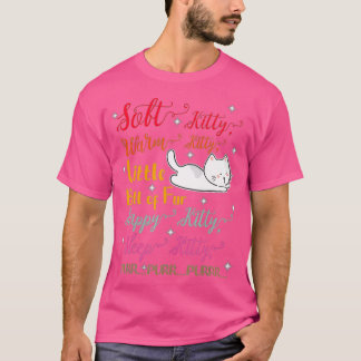 Mjuk Kattunge Warm Kattunge Lilla Boll i Päls sömn T Shirt