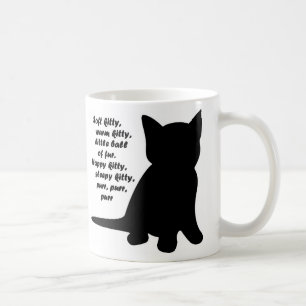 Mjuk kattungesångmugg kaffemugg