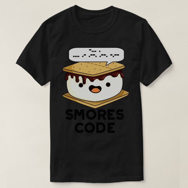 Mjuk kod Funny Food Pun 1 T Shirt (Design framsida)