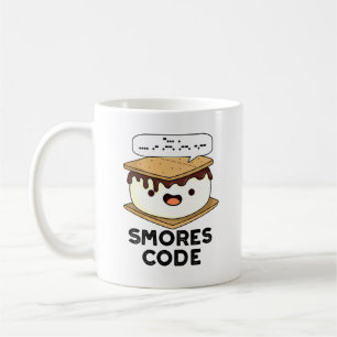 Mjuk kod Funny Food Pun Kaffemugg