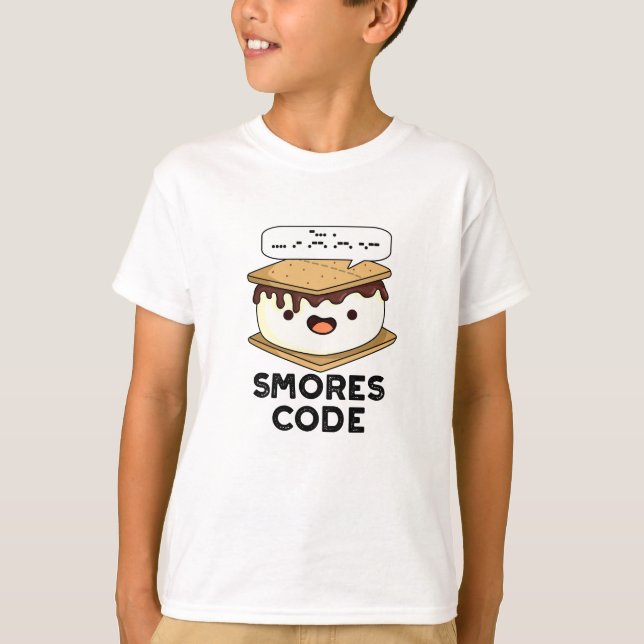 Mjuk kod Funny Food Pun T Shirt (Framsida)