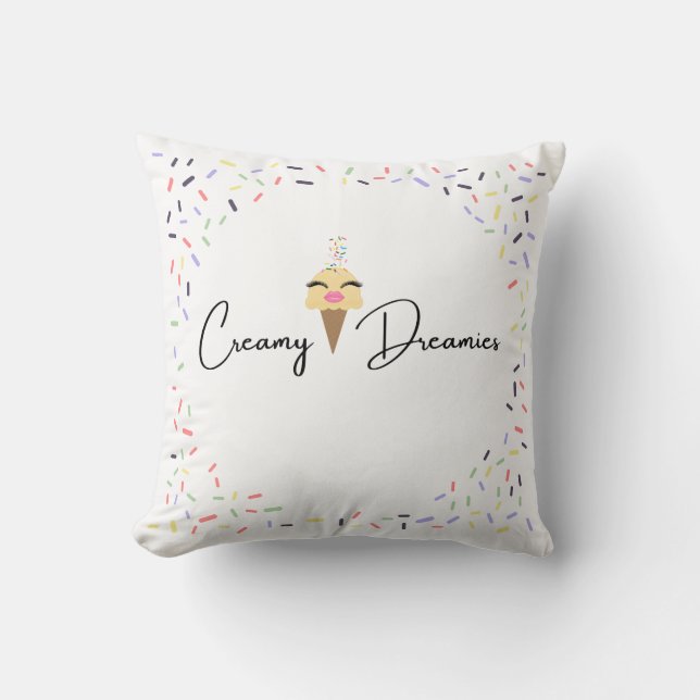 Mjuk kudde Creamy Dreamies-sprinklar (Framsida)