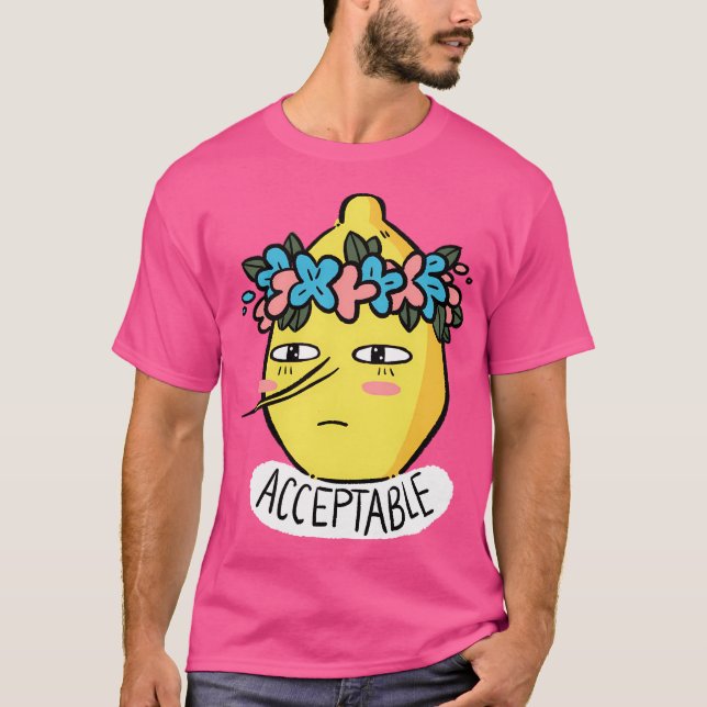 Mjuk Lemongrab T Shirt (Framsida)