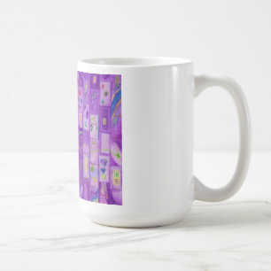 Mjuk Lila Bricks Mugg