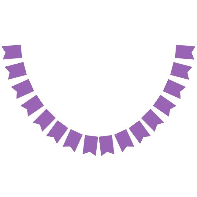 Mjuk lila i fast färg-slam vimplar (Alla)