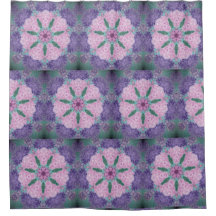 Mjuk Lila och Rosa Hydrangea