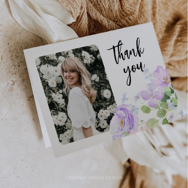 Mjuk Lila Petals Firande i Life Tack Kort (Skapare uppladdad)