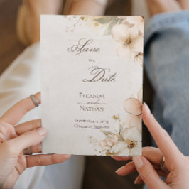 Mjuk Lila Ro och sofistikerad Spara datum Inbjudningar