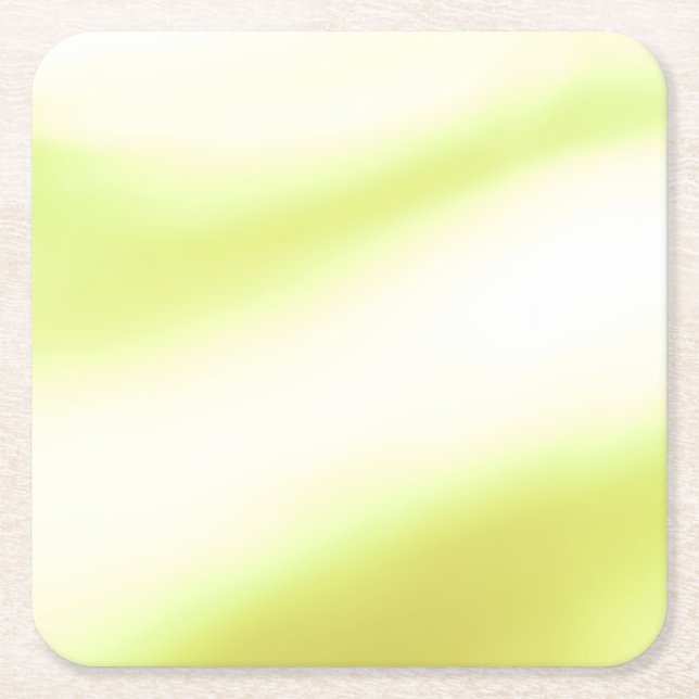 Mjuk Lime Tryckt Pappersunderlägg Underlägg Papper Kvadrat (Framsidan)