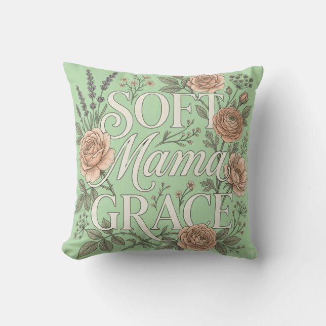 Mjuk mamma Grace Kudde (Framsida)