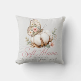 Mjuk mamma Natures ömma beröring Kudde