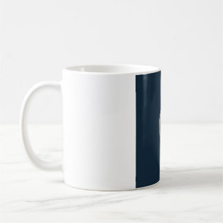 Mjuk Månfas Kaffe kopp i Vattenfärg - Djupblå och 
