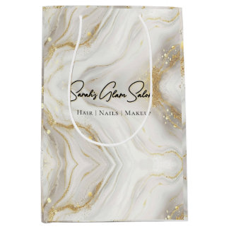 Mjuk marmor glamör handväska – Modern redigerbar d