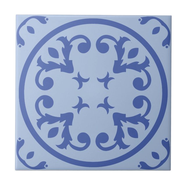 Mjuk medallion-Rulla Kakelplatta (Framsidan)