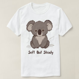 Mjuk men stadig söt koala t shirt