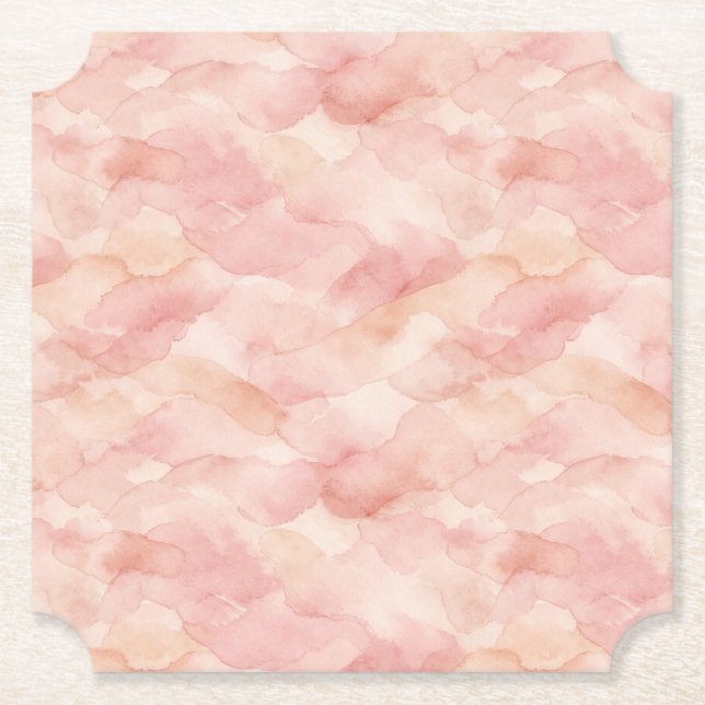 Mjuk modern abstrakt design i rosa underlägg papper (Framsida)