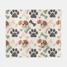 Mjuk Modern Farmhouse Tassavtryck Fleece Husdjursf