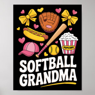 Mjuk Mormor Coquette Båge Mjuk Spelare Mors Dag Poster