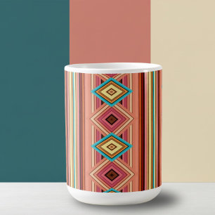 Mjuk multiFärgad Diamant & Rand Specialty Mugg