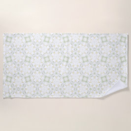 Mjuk Neutral Geometrisk Blommig