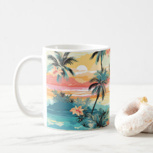 Mjuk ö-horisont kaffemugg