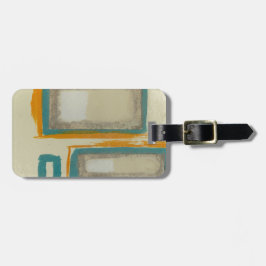 Mjuk och djärv Rothko-inspirerad Abstrakt Bagagebricka