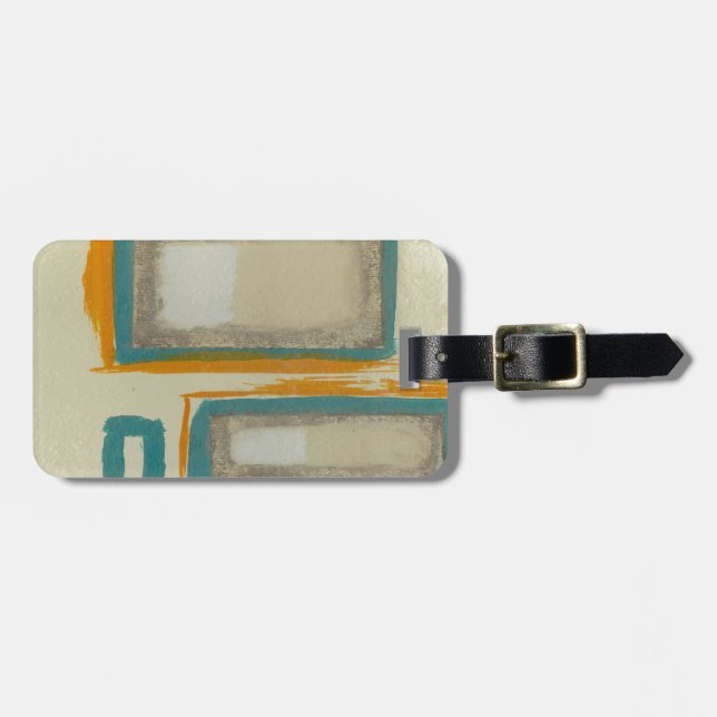 Mjuk och djärv Rothko-inspirerad Abstrakt Bagagebricka (Horisontell Framsida)