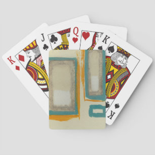 Mjuk och djärv Rothko-inspirerad abstrakt Casinokort