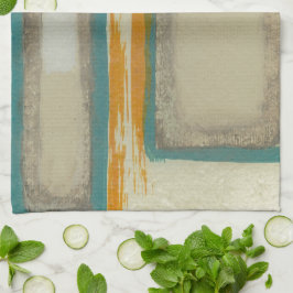 Mjuk och djärv Rothko-inspirerad abstrakt Kökshandduk